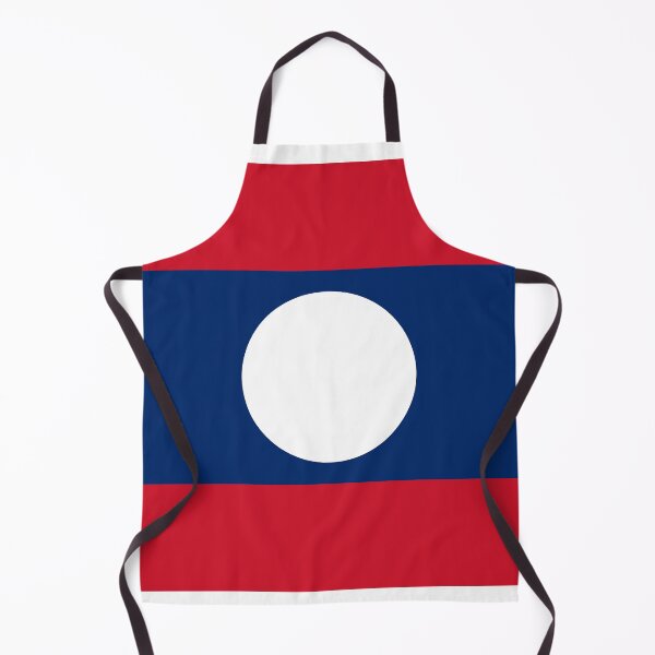 Item preview, Laos National Flag Clean Design designed and sold by NTGUILTY.