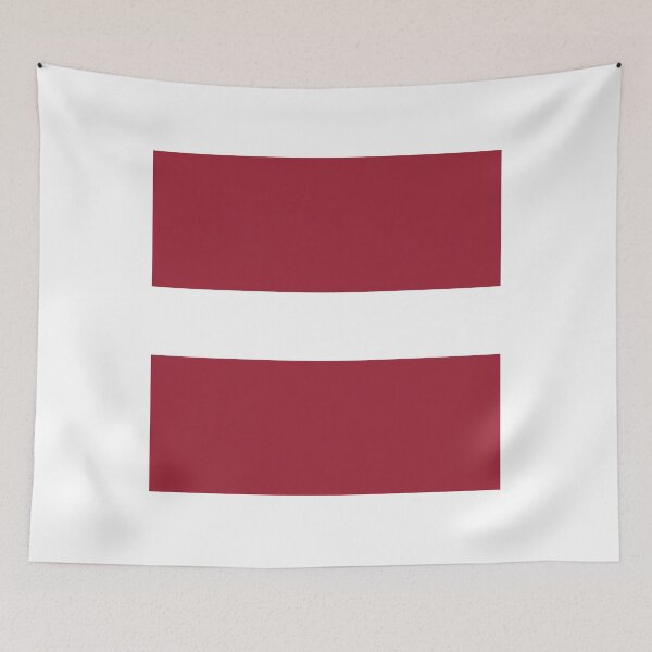 Item preview, Latvia National Flag Clean Design designed and sold by NTGUILTY.