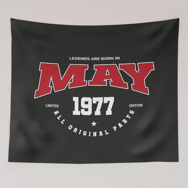 Item preview, May legends 1977 designed and sold by HB Shirts.