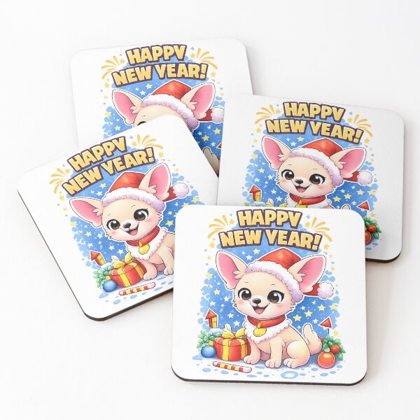 Item preview, Lindo chihuahua feliz año nuevo perro designed and sold by Furvisors.