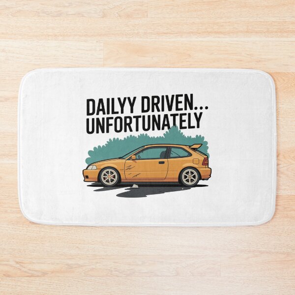 Item preview, Daily Driven Unfortunately Car Meme designed and sold by MonkiFlipp.