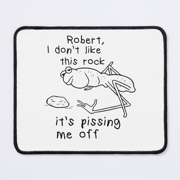 Item preview, Marcus The Worm, Robert Help I Don't Like This Rock, VR Chat Funny Meme designed and sold by CARBONARA LLC..