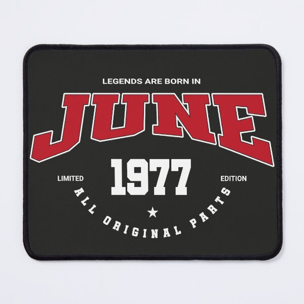 Item preview, June legends 1977 designed and sold by HB Shirts.