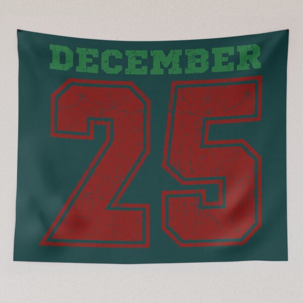 Item preview, December 25 Retro Christmas Typography Design designed and sold by tarzbol.