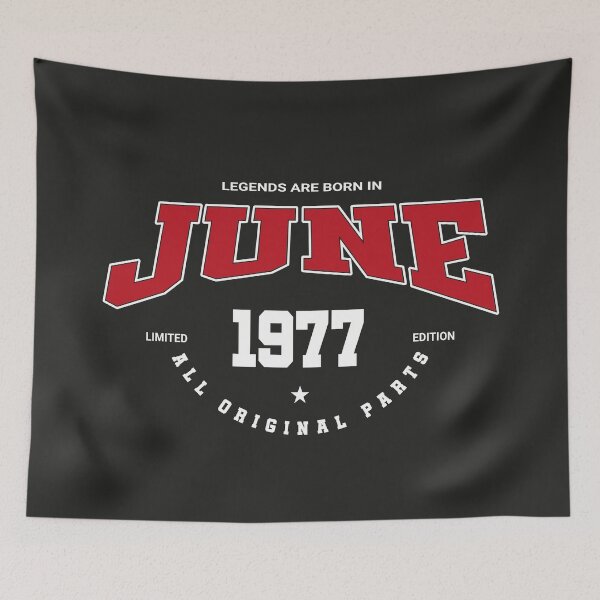 Item preview, June legends 1977 designed and sold by HB Shirts.