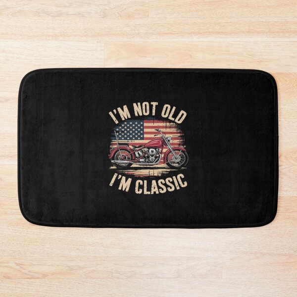 Item preview, I'm Not Old I'm Motorcycle Men Dad Biker  designed and sold by SyntaxClaw.