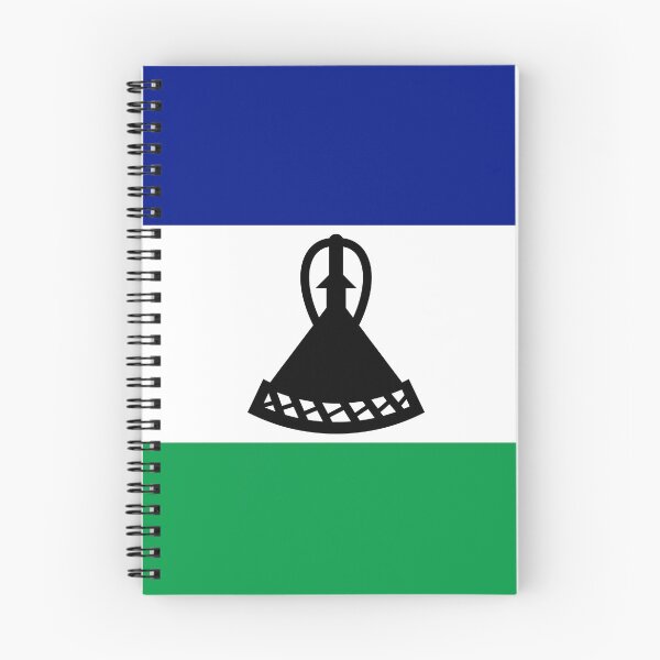 Item preview, Lesotho National Flag Clean Design designed and sold by NTGUILTY.