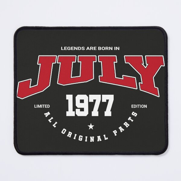 Item preview, July legends 1977 designed and sold by HB Shirts.