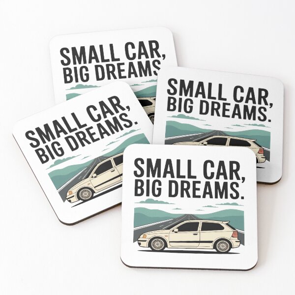 Item preview, Small Car Big Dreams JDM Design designed and sold by MonkiFlipp.