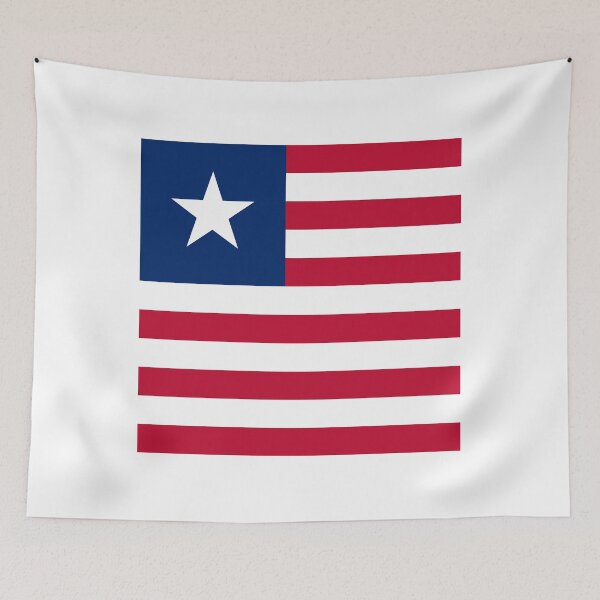 Item preview, Liberia National Flag Clean Design designed and sold by NTGUILTY.