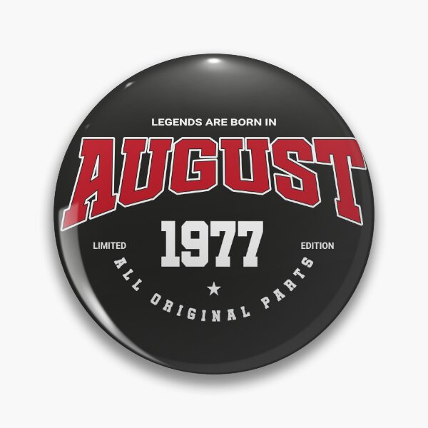 Item preview, August legends 1977 designed and sold by HB Shirts.