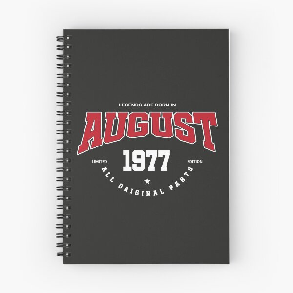 Item preview, August legends 1977 designed and sold by HB Shirts.