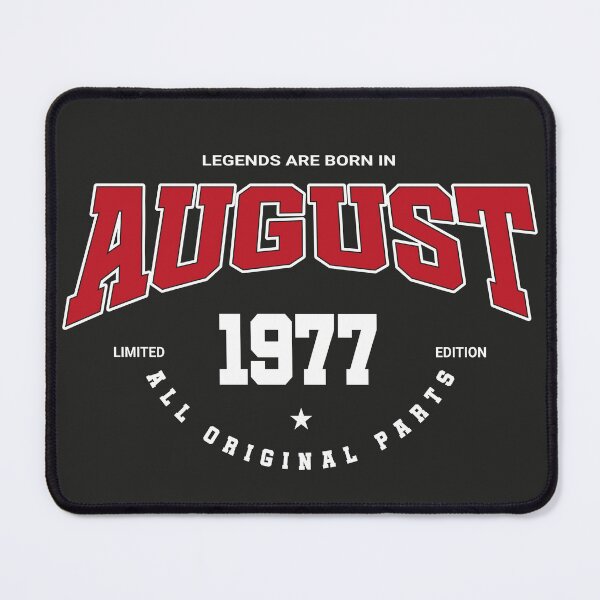 Item preview, August legends 1977 designed and sold by HB Shirts.