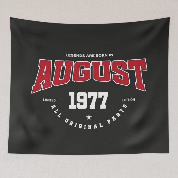 Item preview, August legends 1977 designed and sold by HB Shirts.