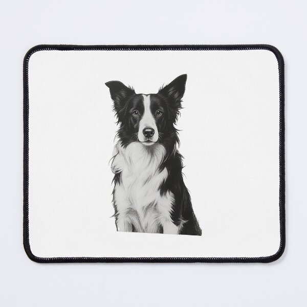 Item preview, Black And White Dog Cartoon Puppy – Cute Dog Illustration designed and sold by Uglyandcute.