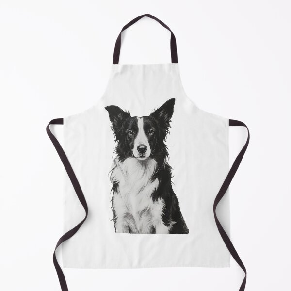 Item preview, Black And White Dog Cartoon Puppy – Cute Dog Illustration designed and sold by Uglyandcute.