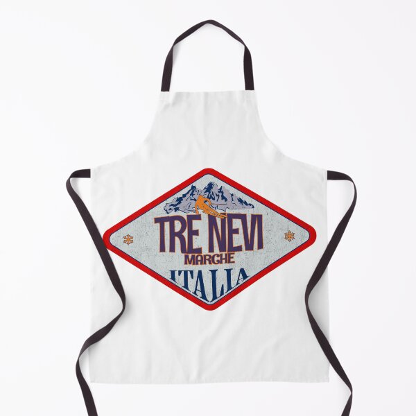Item preview, Tre Nevi, Marche, Pesaro e Urbino, Italy, Italia, Vintage skiing badge design designed and sold by Wanderful-roads.
