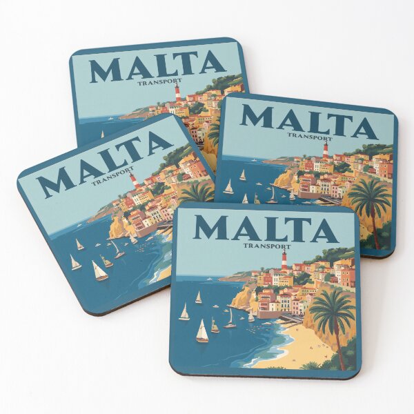Item preview, Malta Travel Poster designed and sold by CaliforniaDi.