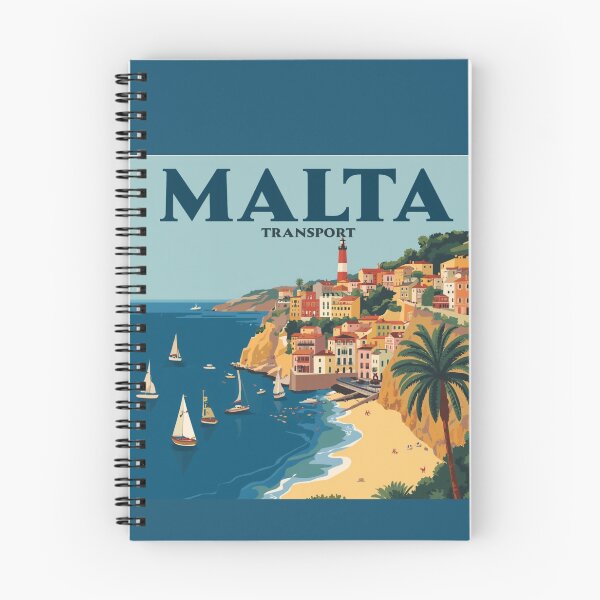 Item preview, Malta Travel Poster designed and sold by CaliforniaDi.