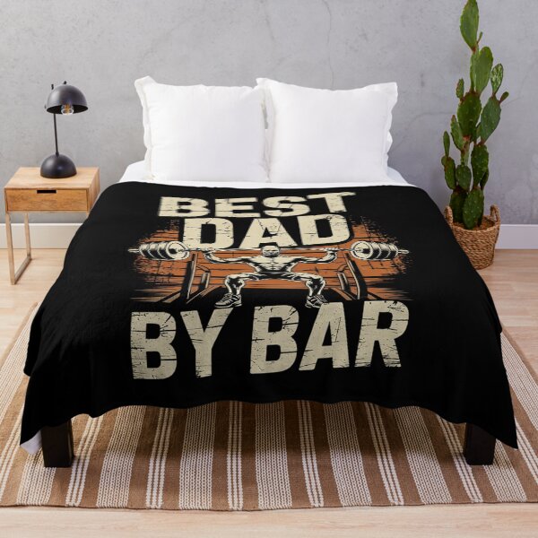 Item preview, Best Dad By Bar for Gym Workout Dads for Fathers Day  designed and sold by MarryIsMonth.