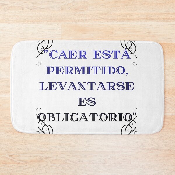 Item preview, Falling is allowed, getting up is mandatory – Elegant motivational phrase designed and sold by Golazos.