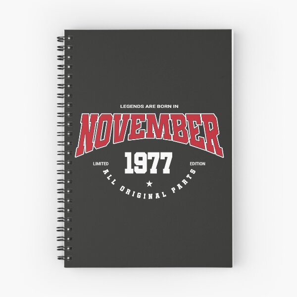 Item preview, November legends 1977 designed and sold by HB Shirts.