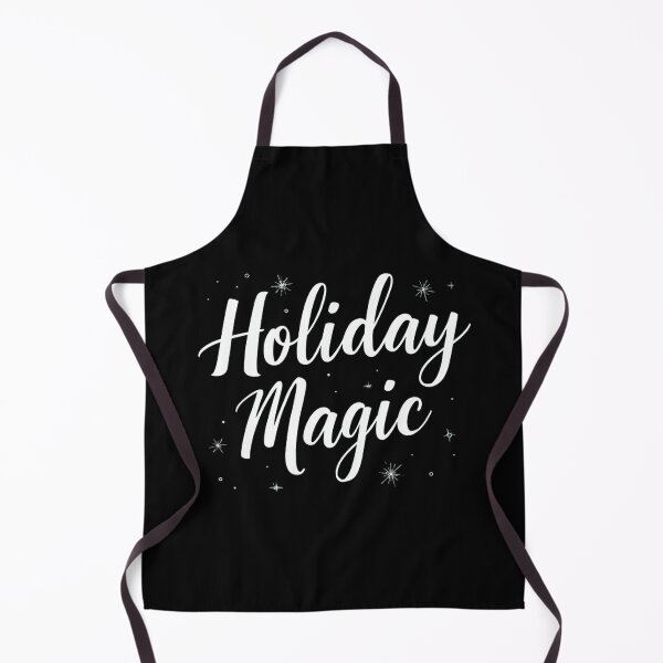 Item preview, Holiday Magic Festive Hand Lettered Quote | Christmas & Winter Vibes Design designed and sold by Graphic Therapist.