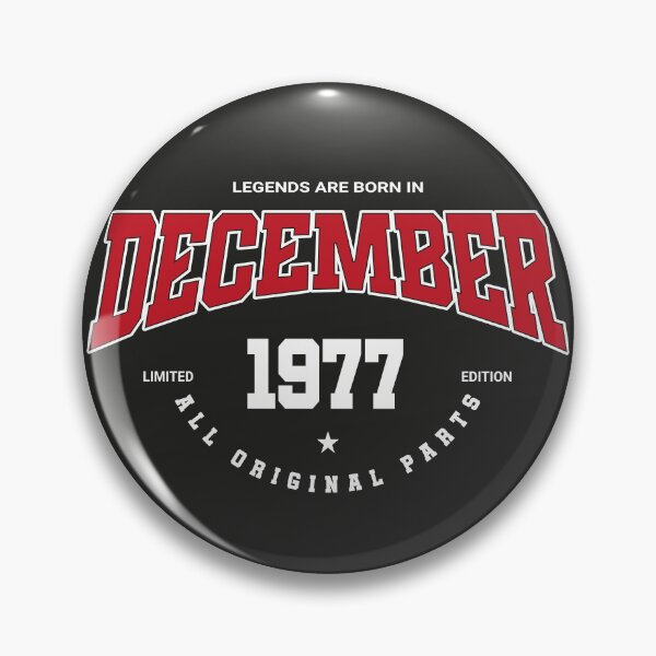 Item preview, December legends 1977 designed and sold by HB Shirts.