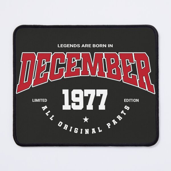 Item preview, December legends 1977 designed and sold by HB Shirts.