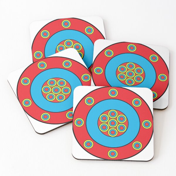 Item preview, Red Circle with green and blue designed and sold by shamvandamn.