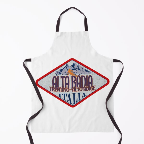 Item preview, Alta Badia, Trentino-Alto Adige, Bolzano, Italy, Italia, Vintage skiing badge design designed and sold by Wanderful-roads.