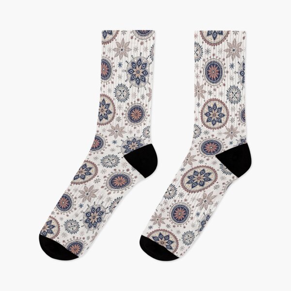 Item preview, Nordic Rosettes | Cozy Folk Scandinavian Art designed and sold by Shuga-Design.