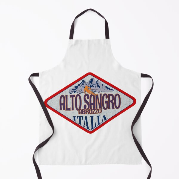 Item preview, Alto Sangro, Abruzzo, L’Aquila, Italy, Italia, Vintage skiing badge design designed and sold by Wanderful-roads.