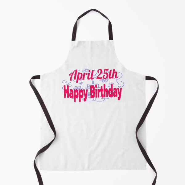 Item preview, Birthday April 25th designed and sold by Sujinthaiart.