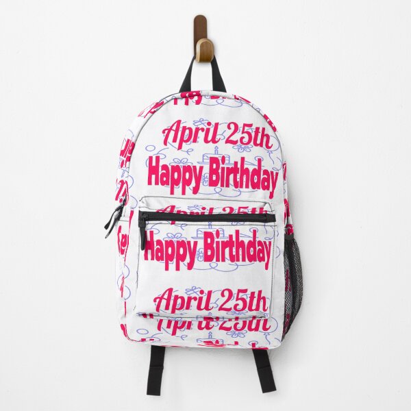 Item preview, Birthday April 25th designed and sold by Sujinthaiart.