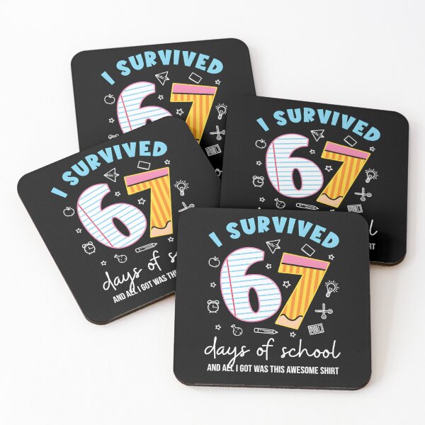 Item preview, Awesome Achievement School Survival Art designed and sold by Nocturnal-Vines.