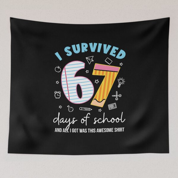 Item preview, Awesome Achievement School Survival Art designed and sold by Nocturnal-Vines.