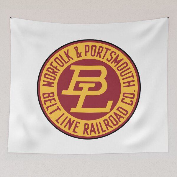 Item preview, Vintage Norfolk & Portsmouth Belt Line Railroad Logo designed and sold by CharlieDesings.