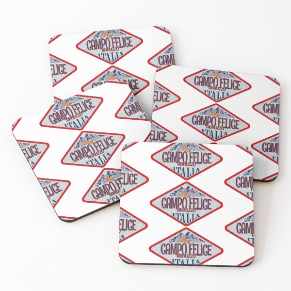 Item preview, Campo Felice, Abruzzo, L’Aquila, Italy, Italia, Vintage skiing badge design designed and sold by Wanderful-roads.
