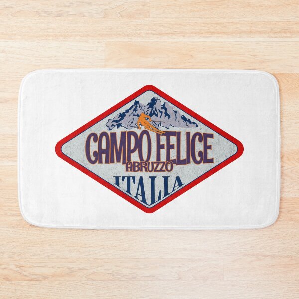 Item preview, Campo Felice, Abruzzo, L’Aquila, Italy, Italia, Vintage skiing badge design designed and sold by Wanderful-roads.