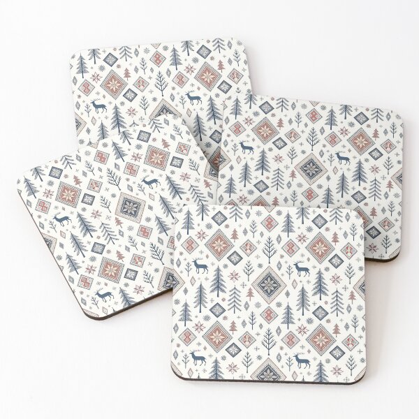 Item preview, Nordic Folk Marks | Scandinavian Embroidery Art designed and sold by Shuga-Design.