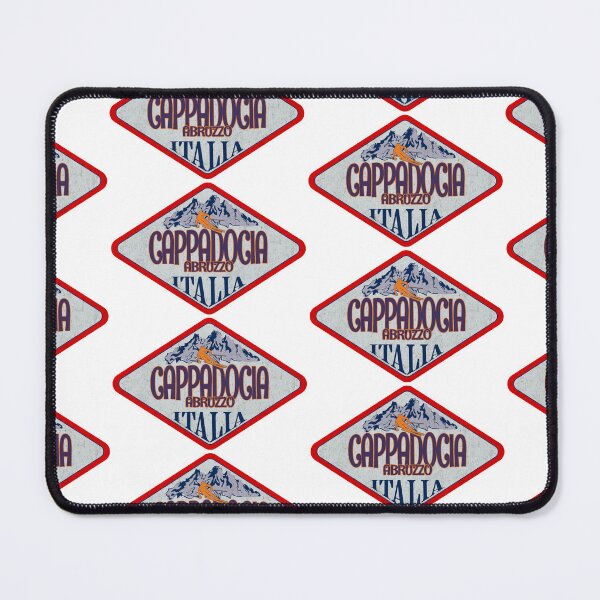 Item preview, Cappadocia, Abruzzo, L’Aquila, Italy, Italia, Vintage skiing badge design designed and sold by Wanderful-roads.