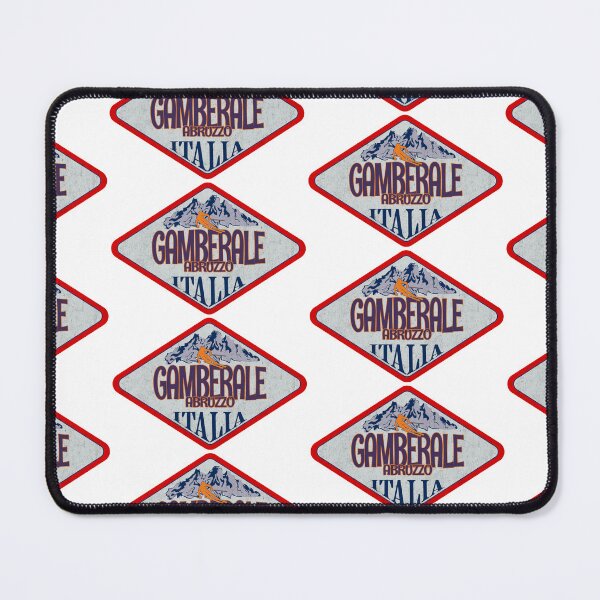Item preview, Gamberale, Abruzzo, Chieti, Italy, Italia, Vintage skiing badge design designed and sold by Wanderful-roads.