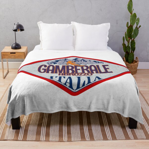 Item preview, Gamberale, Abruzzo, Chieti, Italy, Italia, Vintage skiing badge design designed and sold by Wanderful-roads.