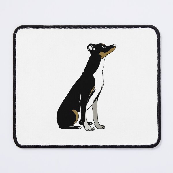 Item preview, Black And White Dog modern pet art design designed and sold by Uglyandcute.