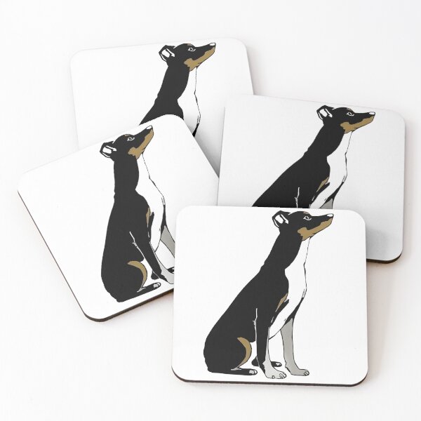 Item preview, Black And White Dog modern pet art design designed and sold by Uglyandcute.