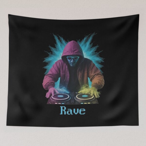 Item preview, DJ Rave Electronic Music Design Festival designed and sold by 140bpmmusic.
