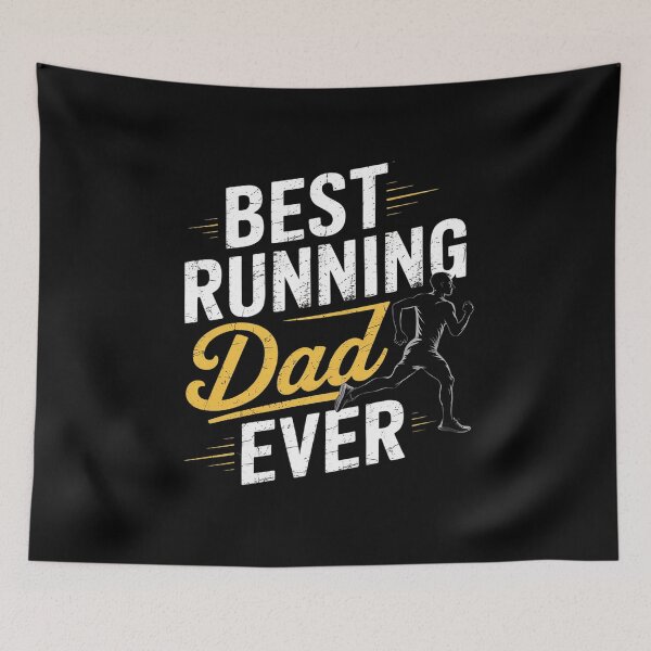 Item preview, Best Running Dad Ever Daddy Jogging Father Running Papa  designed and sold by FadeOfThrone.