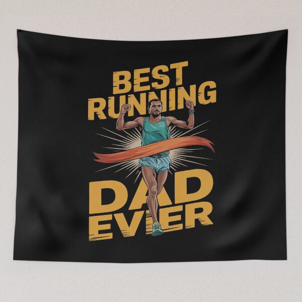 Item preview, Best Running Dad Ever Father Daddy Jogging Papa Father's Day  designed and sold by MarryIsMonth.