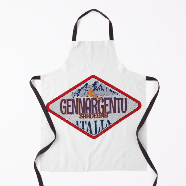 Item preview, Gennargentu, Sardegna, Nuoro, Italy, Italia, Vintage skiing badge design designed and sold by Wanderful-roads.